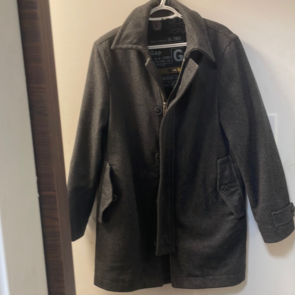 Polyester Coat (Gap) 3/4 length